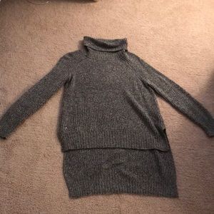 Cozy Grey Turtleneck Sweater